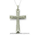 Nuevo Listado Fashion 925 Sterling Silver Cross Pendant P4999